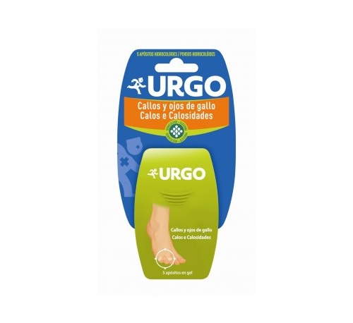 Urgo callos y ojos de gallo tto con glicerina - apositos gel (5 apositos)