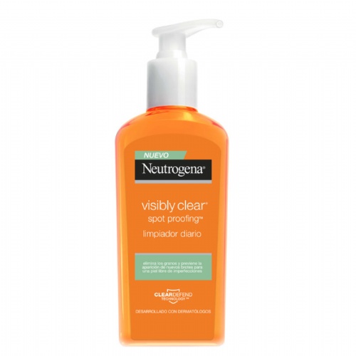 Neutrogena visibly clear spot proofing - limpiador diario oil free con acido salicilico (200 ml)