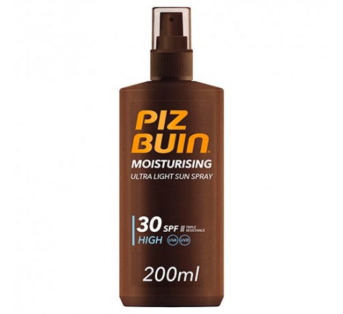 Piz buin moisturising spray solar ultraligero spf 30 (200 ml)