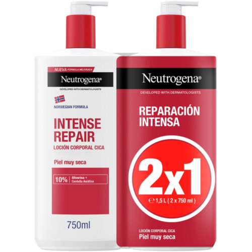Neutrogena formula noruega locion corporal - reparacion intensa piel muy seca y rugosa (2 envases 75