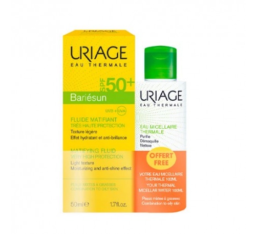 Bariesun mat spf 50+ - uriage (1 envase 50 ml)
