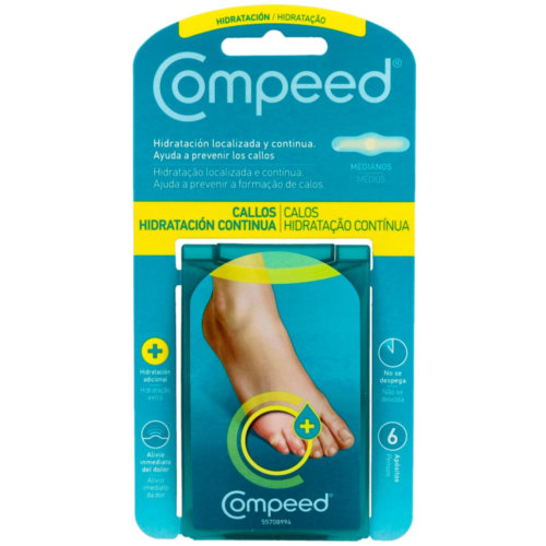 Compeed callos hidratacion continua (6 unidades)