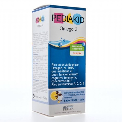 Pediakid omega 3 jarabe (1 envase 125 ml)