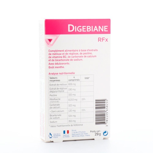 Digebiane rfx (20 comprimidos masticables)