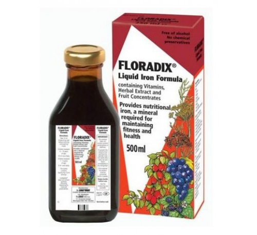 FLORADIX HIERRO 500 ML