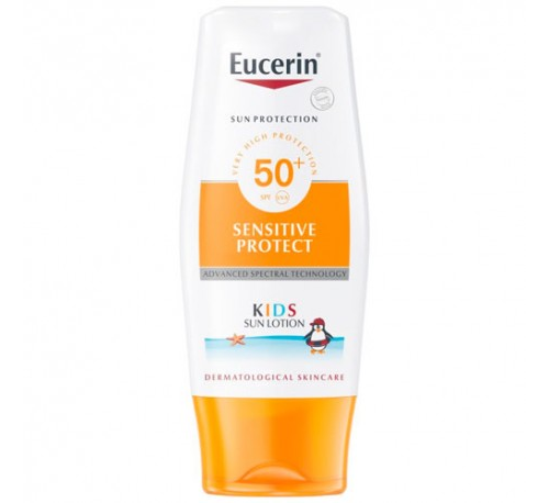 Eucerin sun protection 50+ locion infantil - sensitive protect (150 ml)