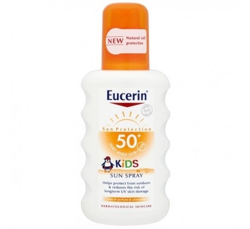 Eucerin sun protection 50+ spray infantil - sensitive protect (200 ml)