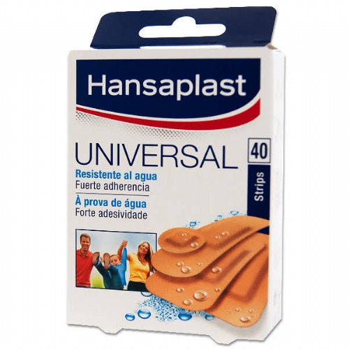 Hansaplast universal aposito adhesivo surtido 40 strips - aposito adhesivo