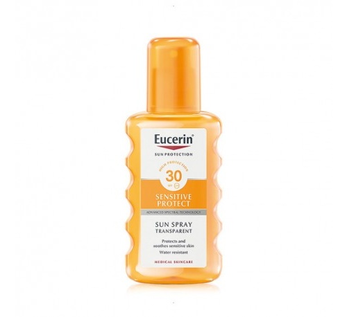 Eucerin sun protection 30 spray transparente - dry touch sensitive protect (200 ml)