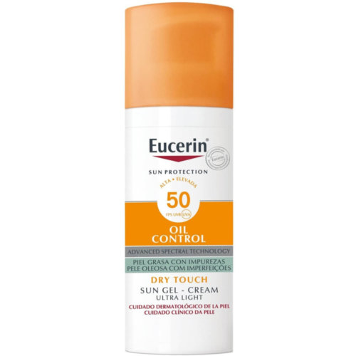 EUCERIN SUN PROTECTION 50+ GEL CREME ROSTRO - OIL CONTROL (50 ML)