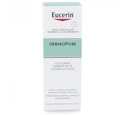 Eucerin dermopure oil control cuidado hidratante coadyuvante  1 envase 50 ml