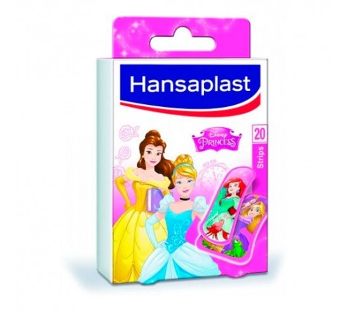 Hansaplast disney - aposito adhesivo (princess 20 u)