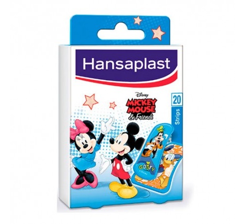 Hansaplast disney - aposito adhesivo (mickey mouse 20 u)