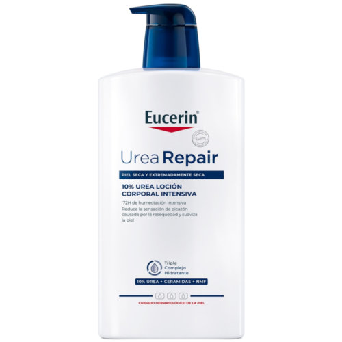 Eucerin urearepair locion hidratante intensiva 10% urea  1 envase 1000 ml