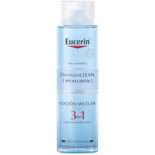 Eucerin dermatoclean 3 en 1 sol micelar limpiado (1 envase 400 ml)
