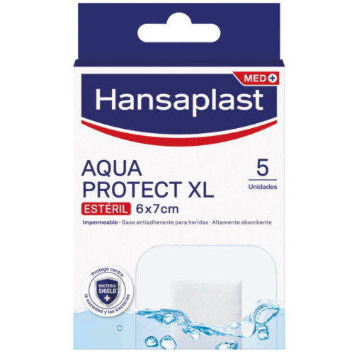 Hansaplast aqua protect - aposito adhesivo (xl 5 u)