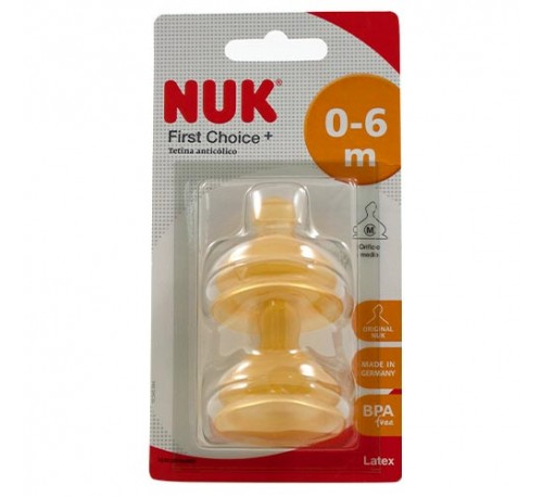 NUK FIRST TETINA LAT 1M LEC 2U