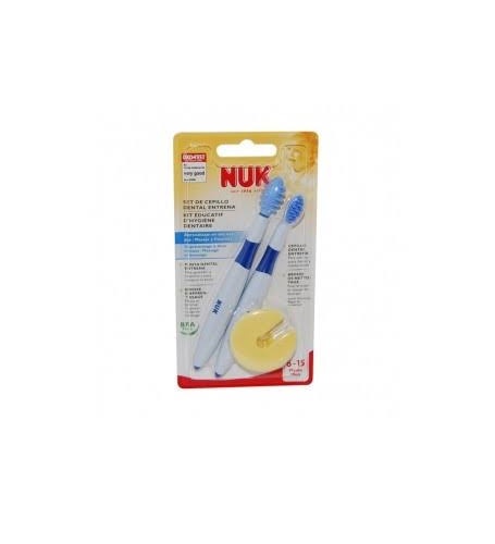 NUK CEPILLO SET DENTAL ENTRE 2