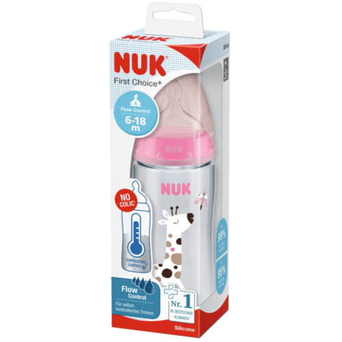 Biberon fc+ pp silicona - nuk first choice+ (2 l 1 unidad 300 ml)