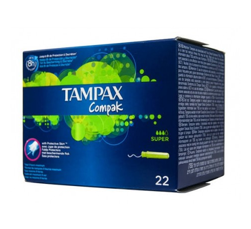 TAMPAX COMPAK SUPER 20 U