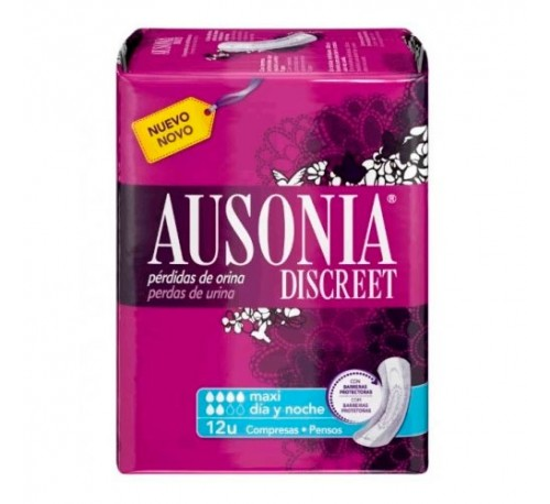 Ausonia discreet maxi night 12