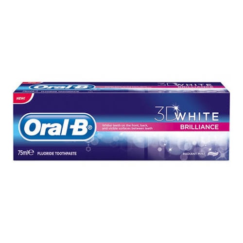 Oral-b 3dwhite pasta dental luxe brillo seductor (pack 75 ml + 25 ml)