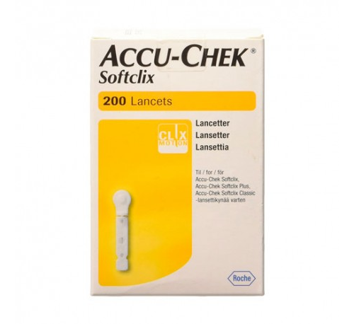 ACCU CHEK SOFTCLIX LANCETA 200