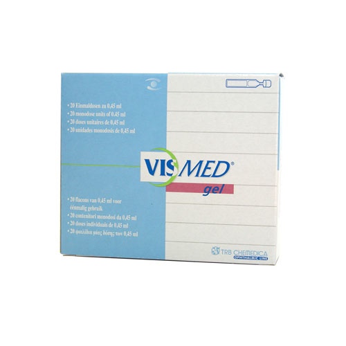 VISMED GEL MONODOSIS (0,45 ML 20 MONODOSIS)