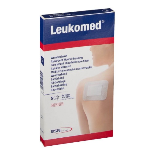LEUKOMED 5 APOSITOS 8X15 CM