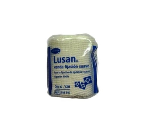 Venda de gasa hidrofila cambric - lusan fijacion suave (5 x 7 cm)