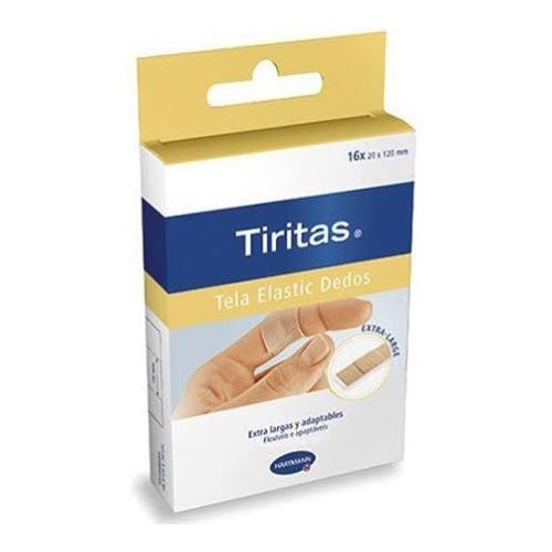 Tiritas elastic - aposito adhesivo (textil x-large 16 apositos)