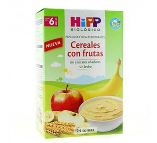 Papilla cereales integrales cereales con frutas (2 x 300 g)