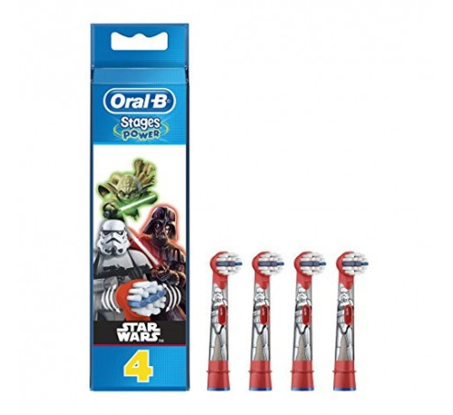 CEPILLO DENTAL ELECTRICO INFANTIL RECAMBIOS (STAR WARS 4 RECAMBIOS)