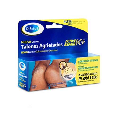 SCHOLL CREMA TALONES AGRIET 60
