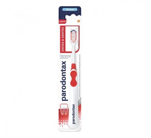 Cepillo dental adulto - parodontax cuidado dientes & encias (suave)