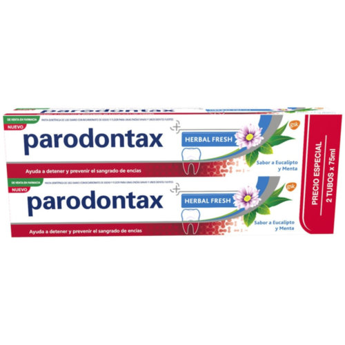 Parodontax herbal fresh  2 unidades 75 ml