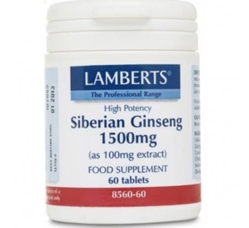 GINSENG SIBERI 1500 60CA LAMBE