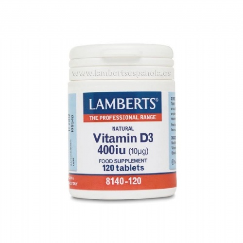 VITAMINA D 400UI 120TAB LAMBER
