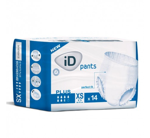 BRAGA PAÑAL INC ORINA PLUS (PLUS T- XS 14 U)