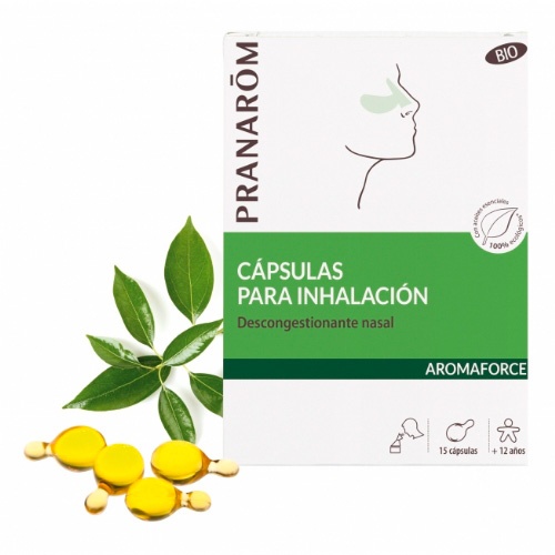Aromaforce capsulas para inhalacion bio (15 caps)