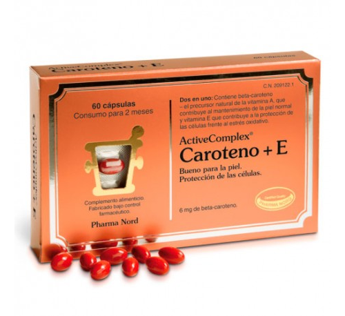 ACTIVECOMPLEX CAROTENO 60 CAPS