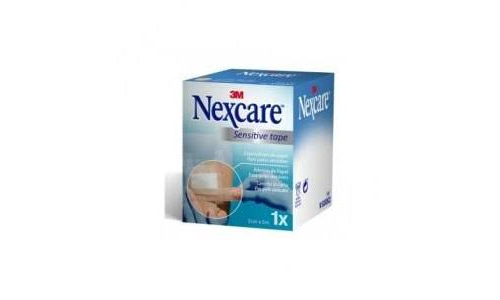 ESPARADRAPO HIPOALERGICO - 3M NEXCARE SENSITIVE TAPE (BLANCO 5 M X 5 CM)