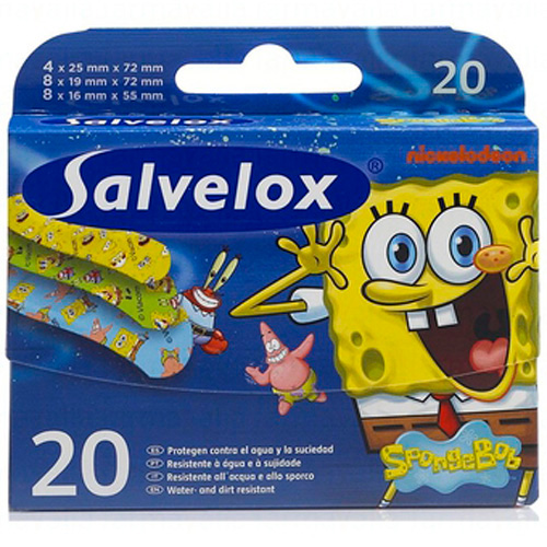 SALVELOX BOB ESPONJA 20 U