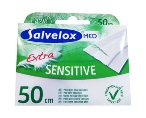 Salvelox med extra sensitive - aposito adhesivo (1 aposito 50 mm x 6 mm)