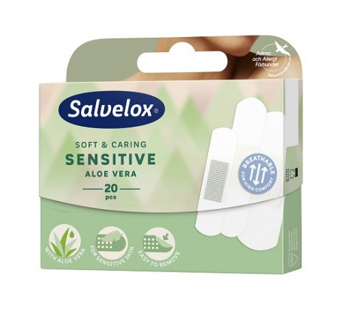 SALVELOX SENSITIVE ALOE VE 20U