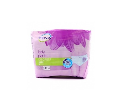 TENA PROT UNDERW DISCRE M  12U