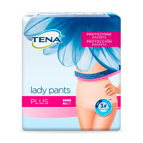 Tena silhouette cintura alta - braga absorb inc orina dia anat (crema grande 8 u)