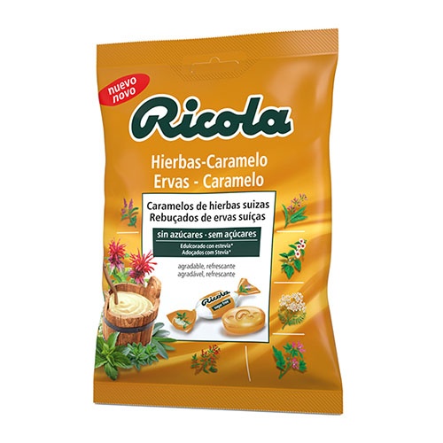 Ricola caramelos sin azucar hierbas - caramelo (1 envase 50 g)