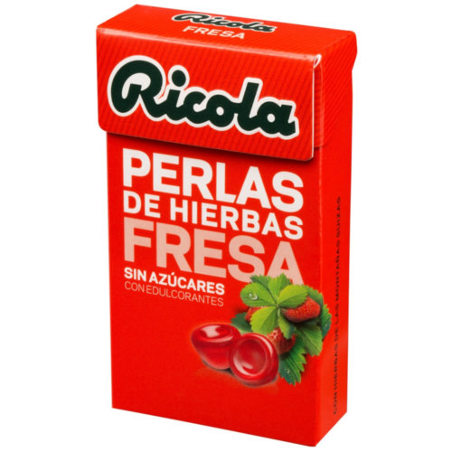 PERLAS RICOLA FRESA MENTA