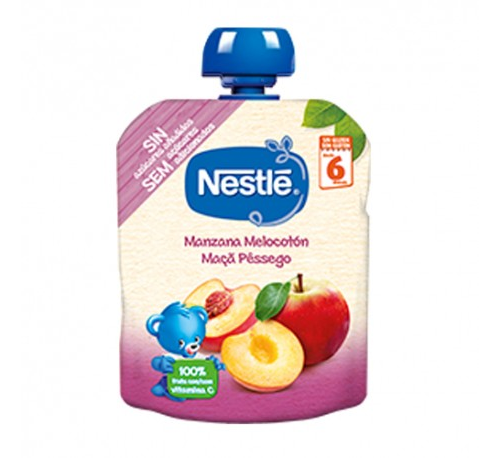 Nestle manzana melocoton (90 g)